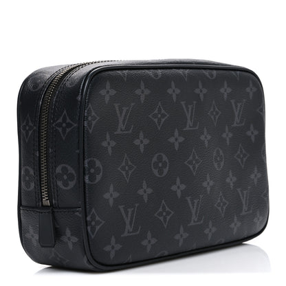 Louis Vuitton Monogram Eclipse Toilet Pouch GM 3 of 7