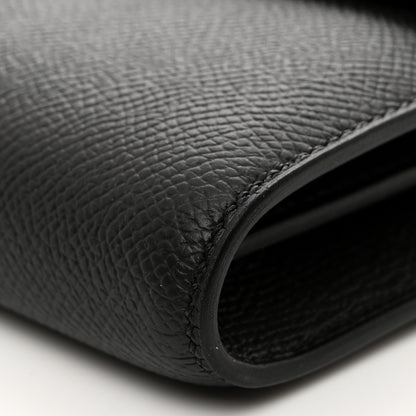 Hermes Epsom Constance Wallet Black 9 of 10