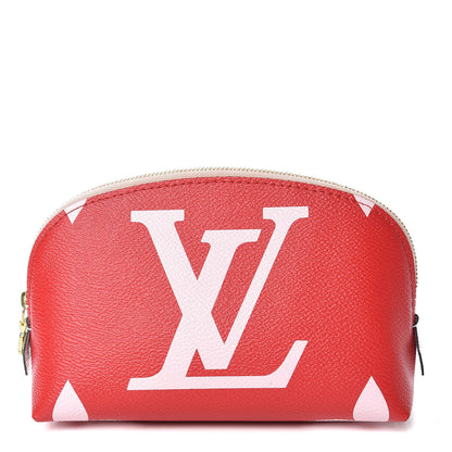 Louis Vuitton Monogram Giant Cosmetic Pouch Rouge 1 of 11