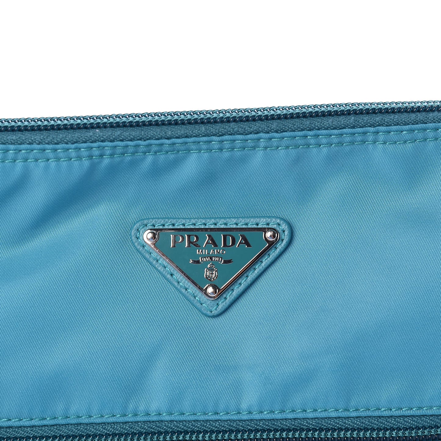 Nylon Vela Flat Messenger Bag Turchese