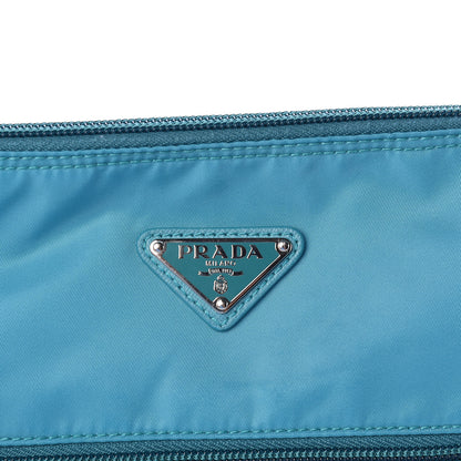 Prada Nylon Vela Flat Messenger Bag Turchese 10 of 10