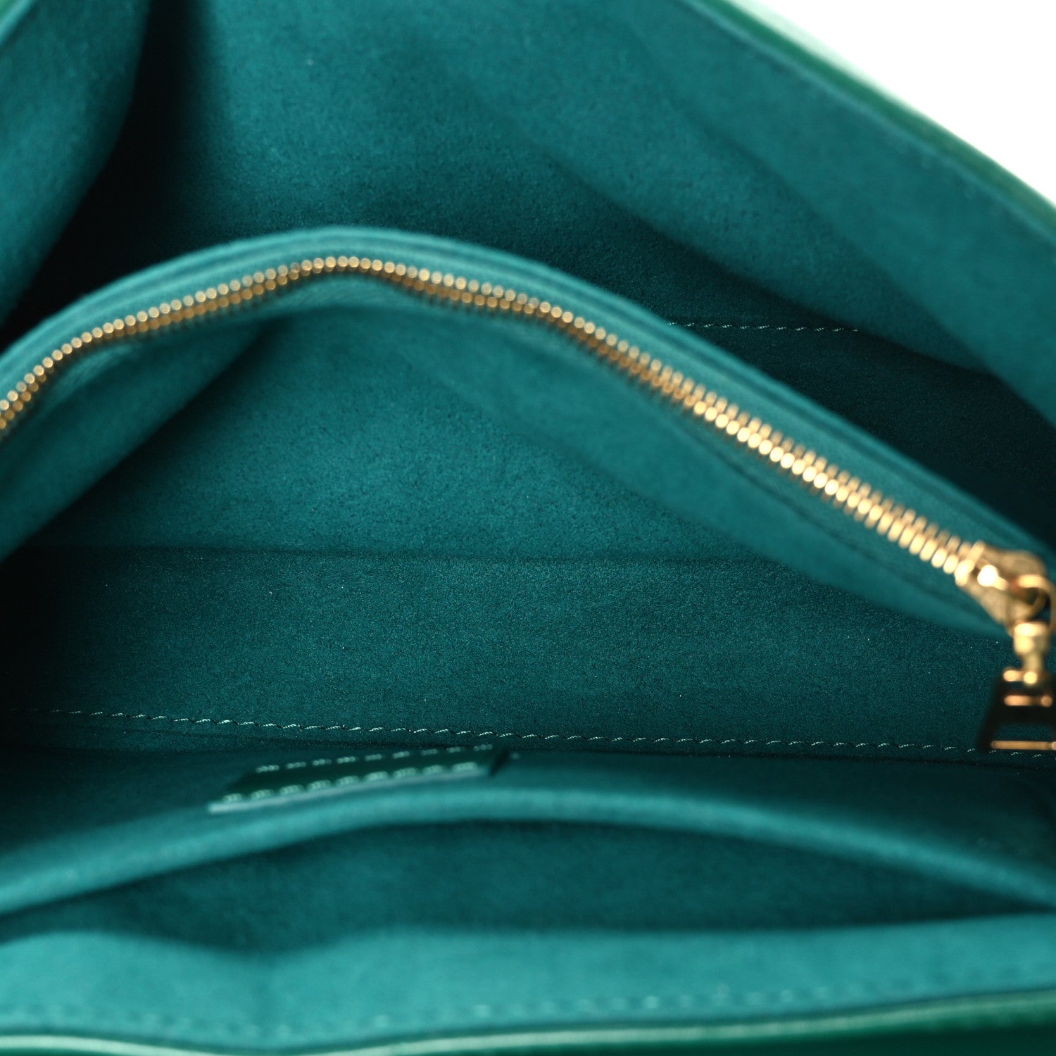 Louis Vuitton Calfskin New Wave Chain Bag MM NM Emerald 5 of 9
