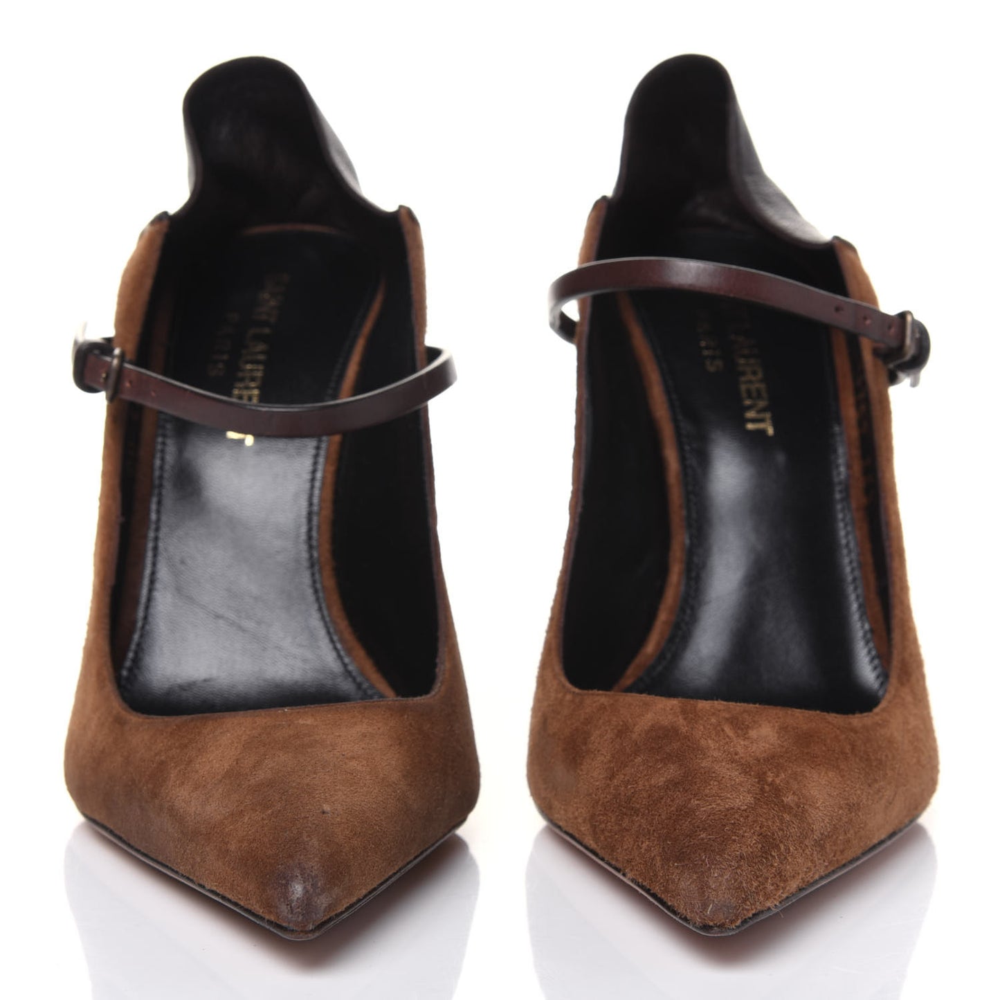Suede Majorelle 105 Pumps 35.5 Moro Coffee