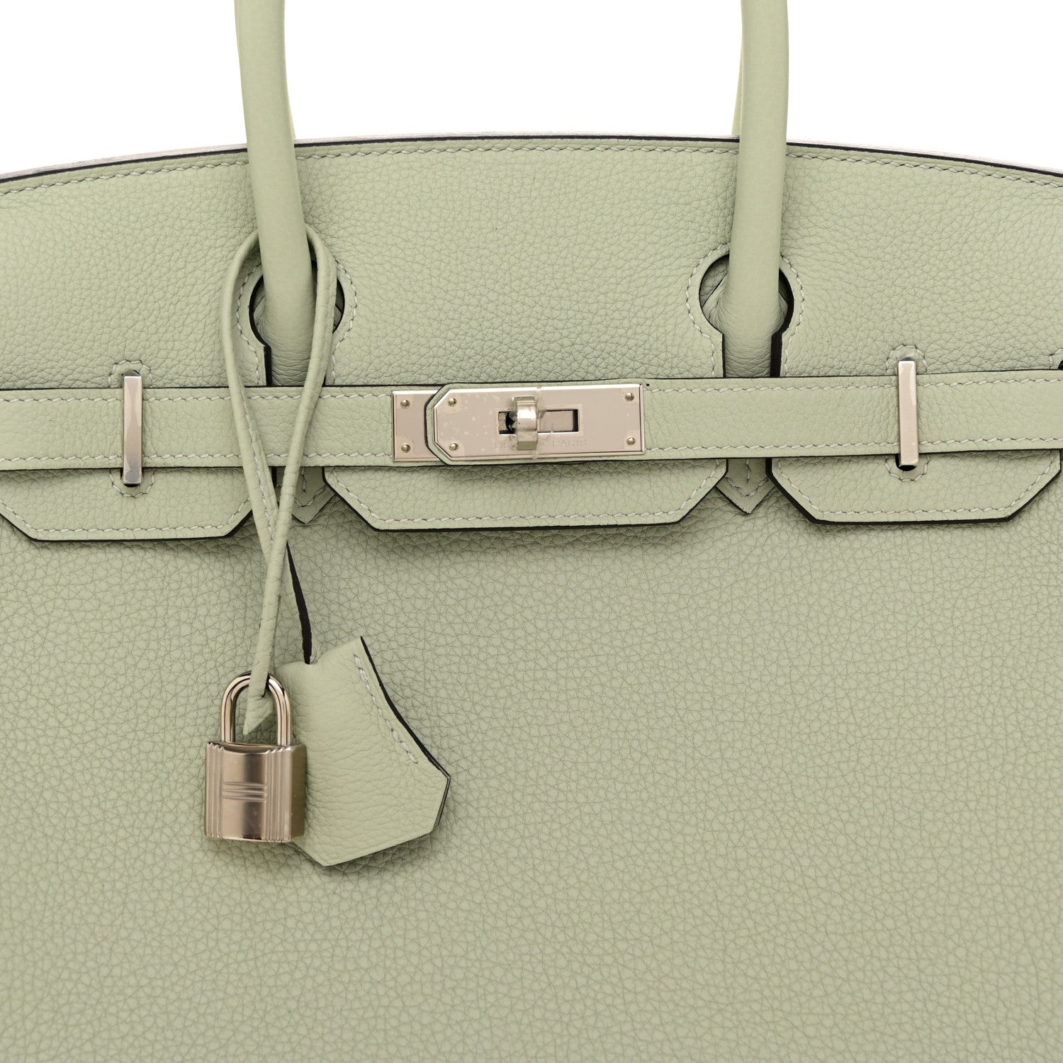 Hermes Togo Birkin 30 Gris Neve 8 of 12