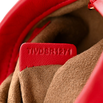 Burberry Calfskin Small Drawcord Pouch Red 6 of 10