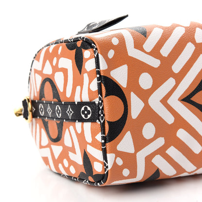 Louis Vuitton Monogram Giant Crafty Speedy Bandouliere 25 Creme Caramel 7 of 8