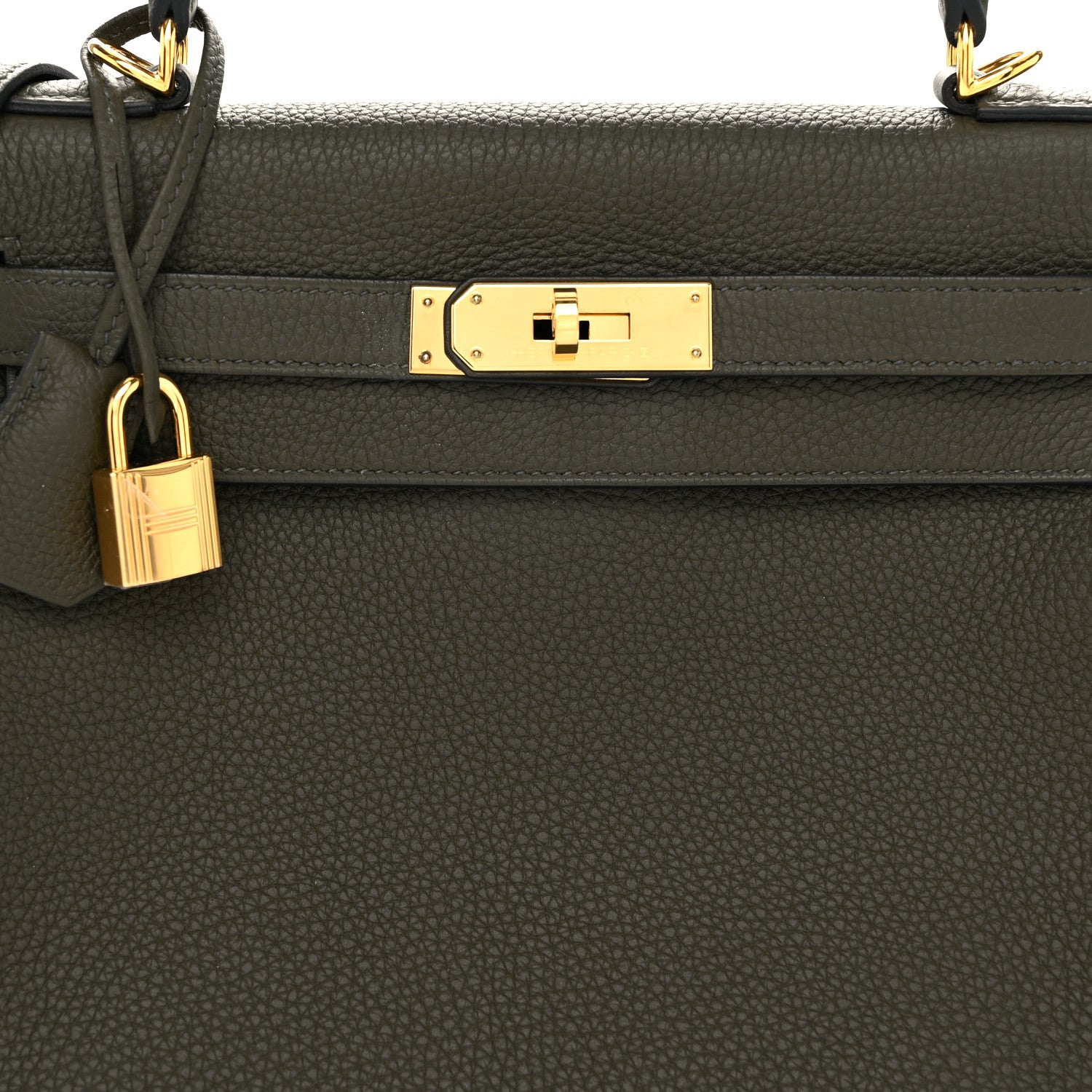 Hermes Togo Kelly Retourne 28 Vert Maquis 8 of 13