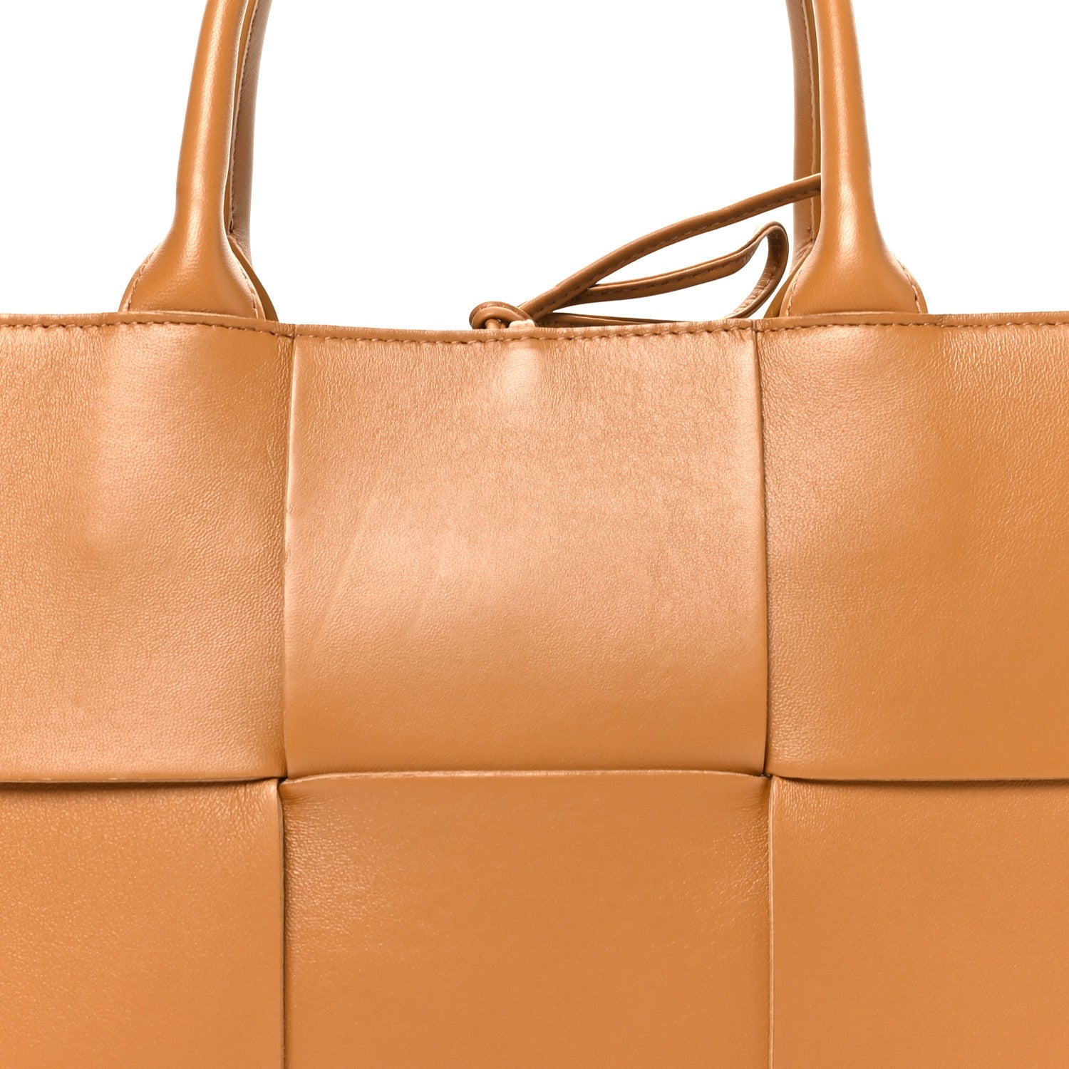 Bottega Veneta Nappa Maxi Intrecciato Small Arco Tote Caramel 8 of 10