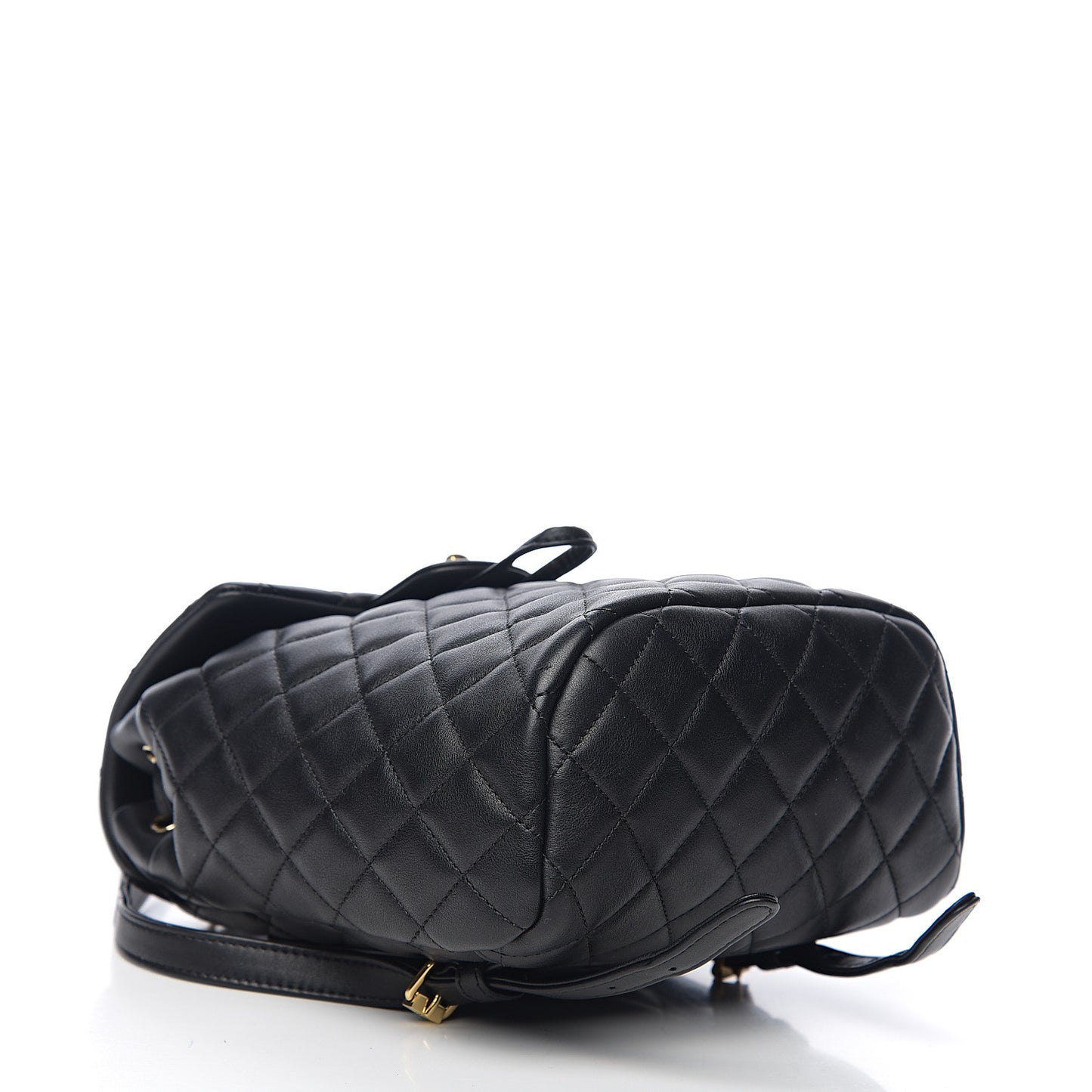 Calfskin Quilted Mini Urban Spirit Backpack Black