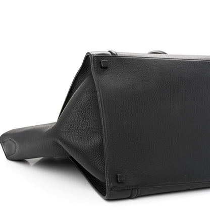 Celine Grained Calfskin Medium Phantom Luggage Black 9 of 11