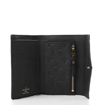 Louis Vuitton Empreinte Compact Curieuse Wallet Black 5 of 8