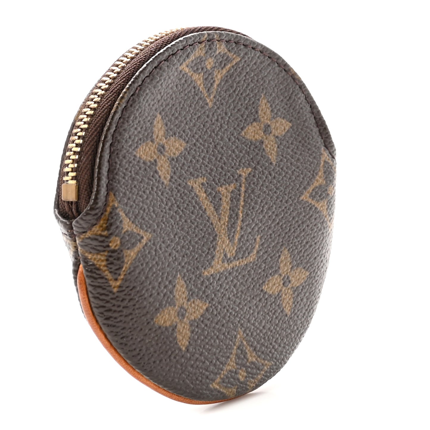 Monogram Round Coin Purse