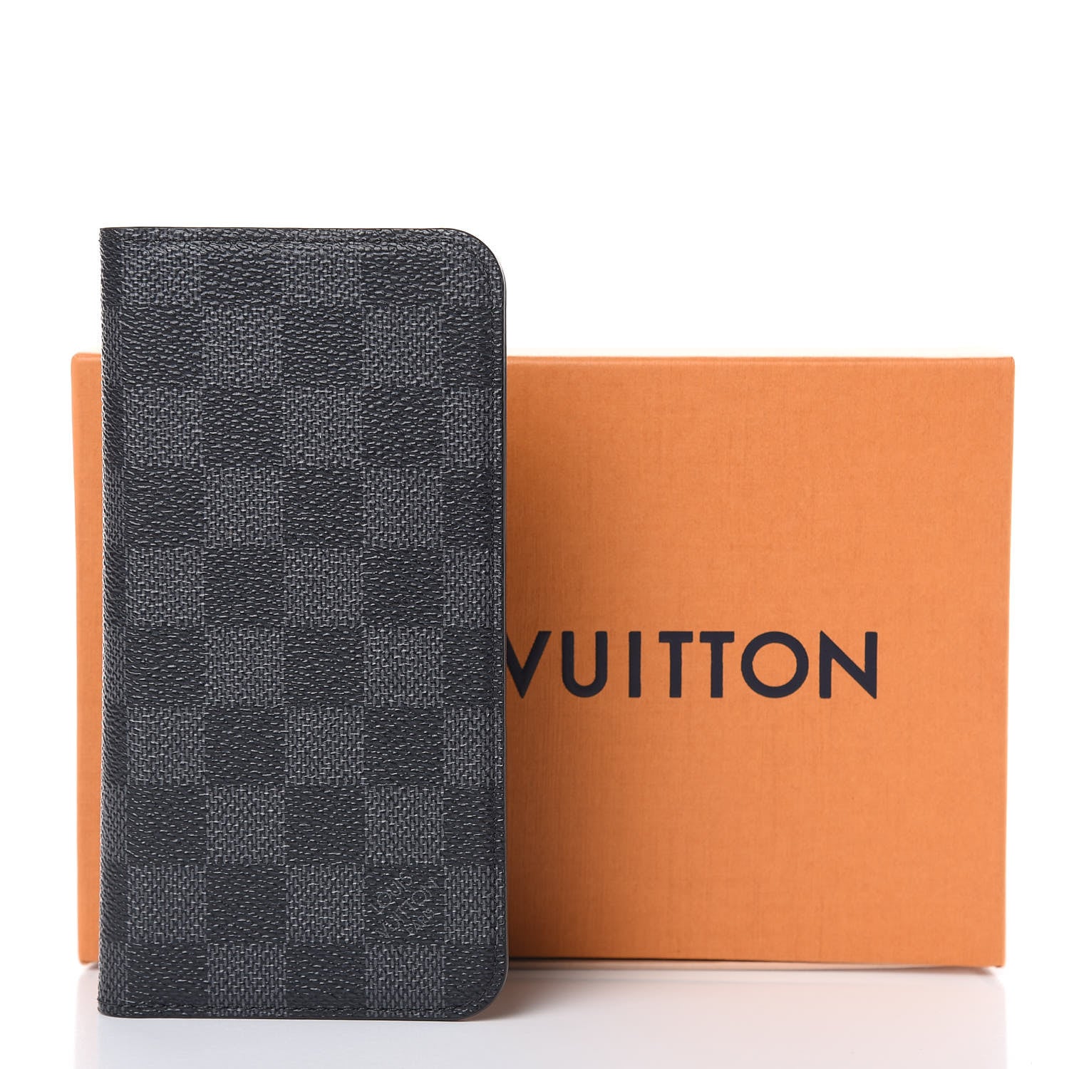 Louis Vuitton Damier Graphite iPhone X Folio Case 7 of 7