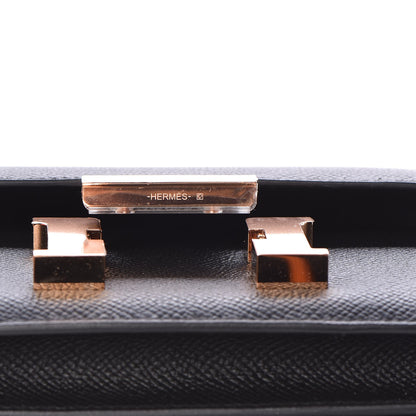 Hermes Epsom Constance 18 Black 12 of 17