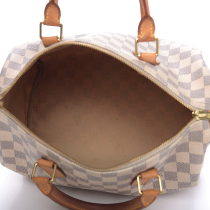 Louis Vuitton Damier Azur Speedy 30 5 of 9