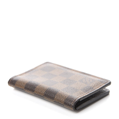 Louis Vuitton Damier Ebene Pocket Organizer NM 4 of 10