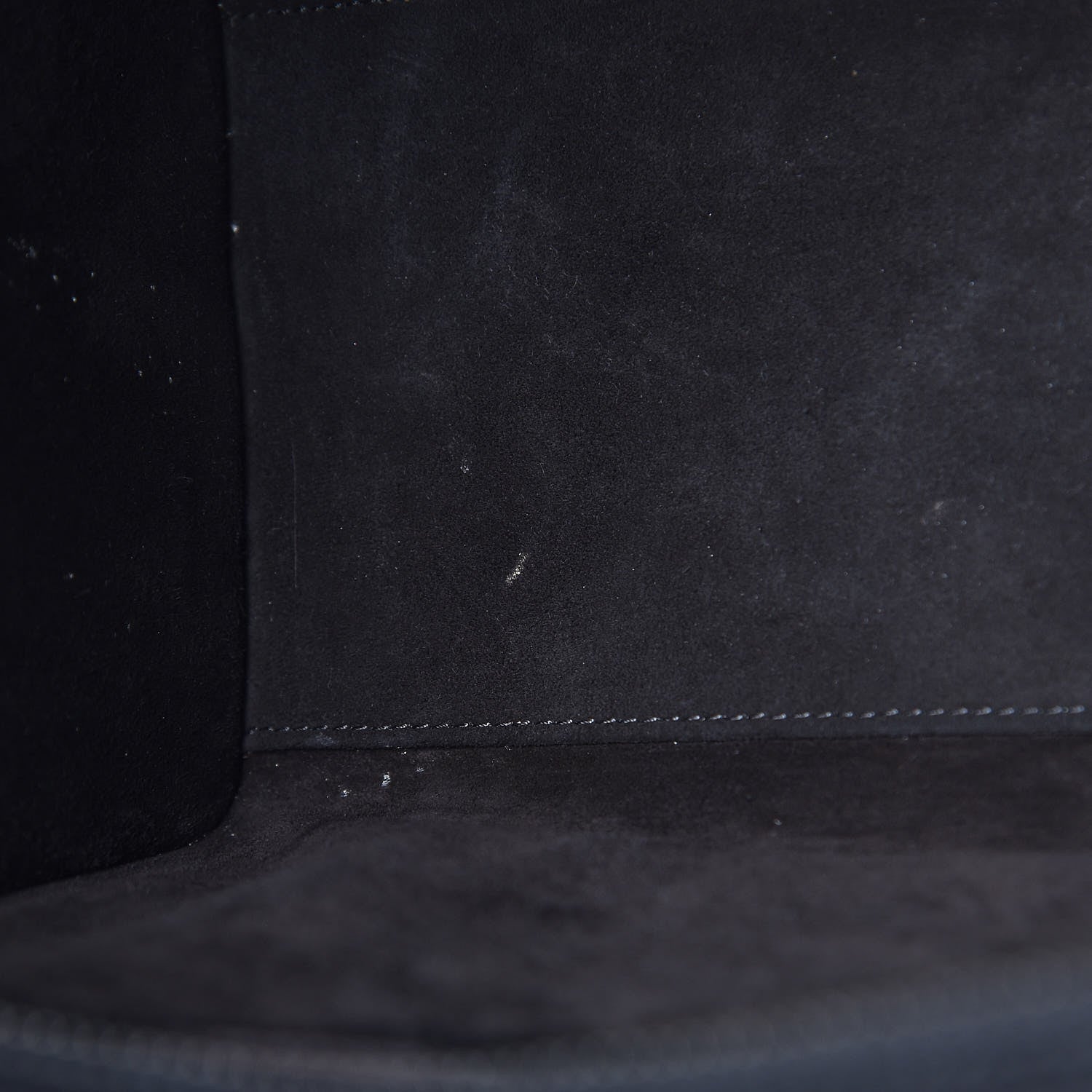 Celine Drummed Calfskin Micro Luggage Black 11 of 11