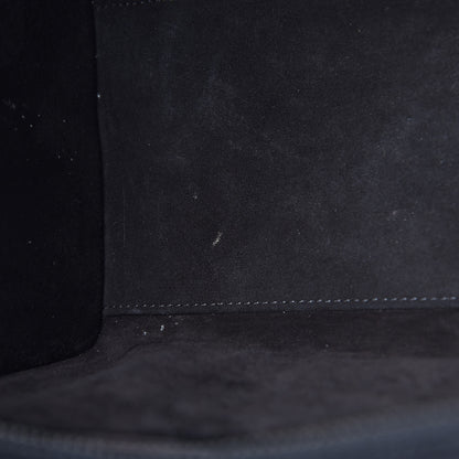 Celine Drummed Calfskin Micro Luggage Black 11 of 11