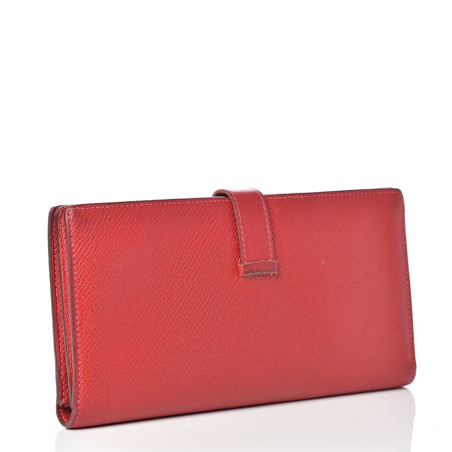 Epsom Bearn Gusset Wallet Rouge Casaque
