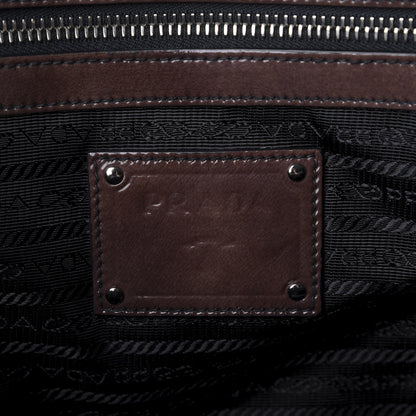 Prada Vernice Sfumata Bowler Nudo Black 8 of 11