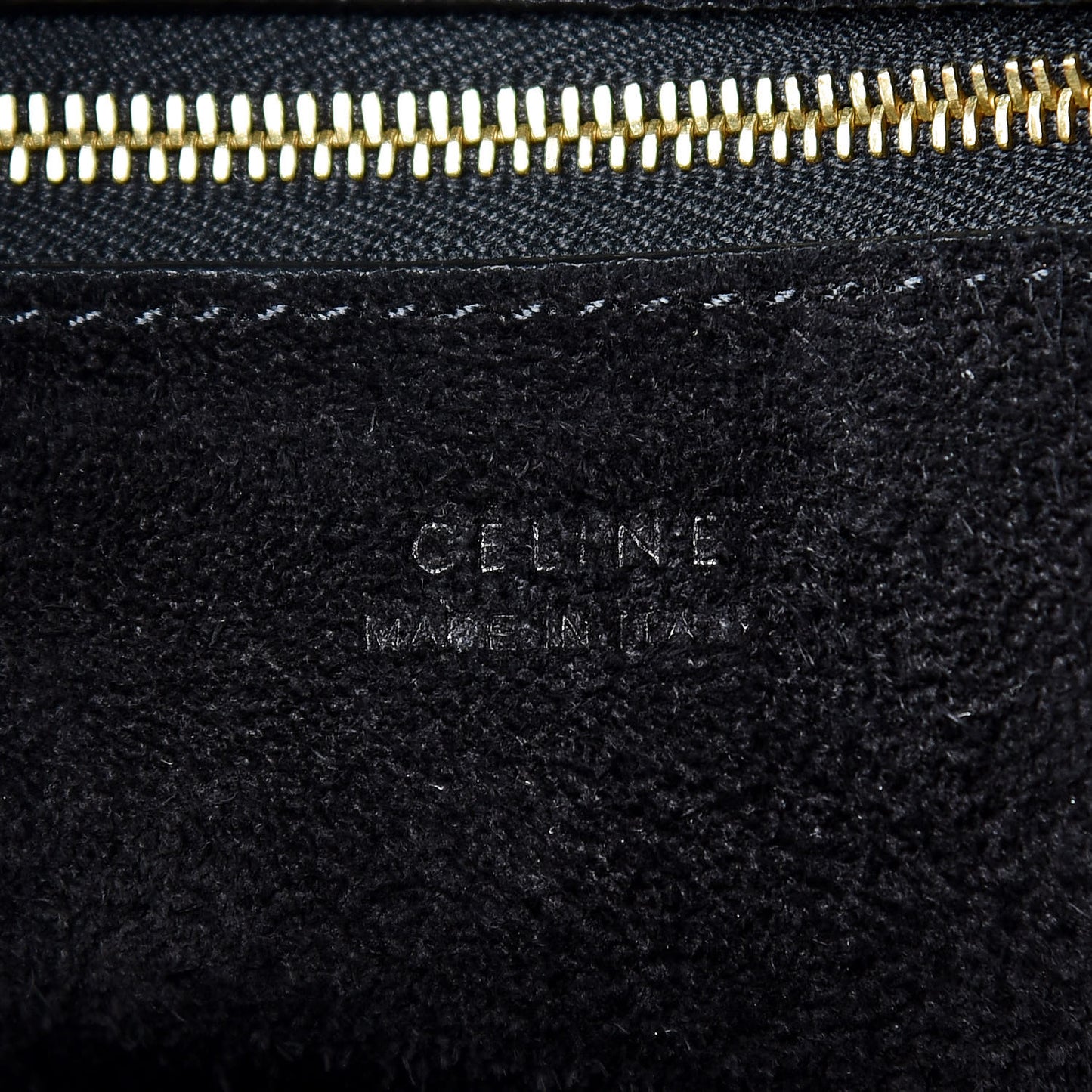 Soft Grained Calfskin Sangle Bucket Bag Black