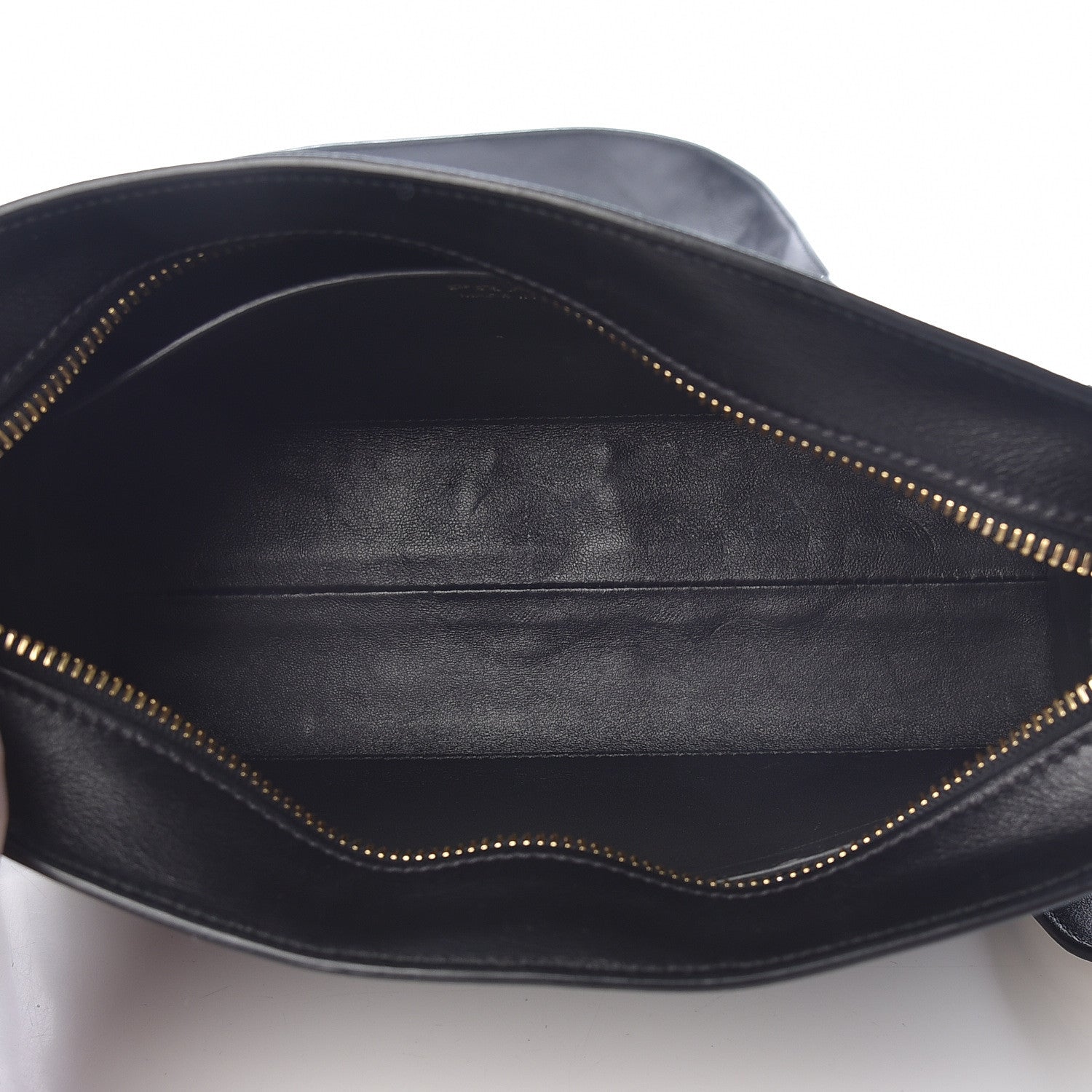 Prada City Calf Saffiano Greche Shoulder Bag Black Rosso 7 of 12