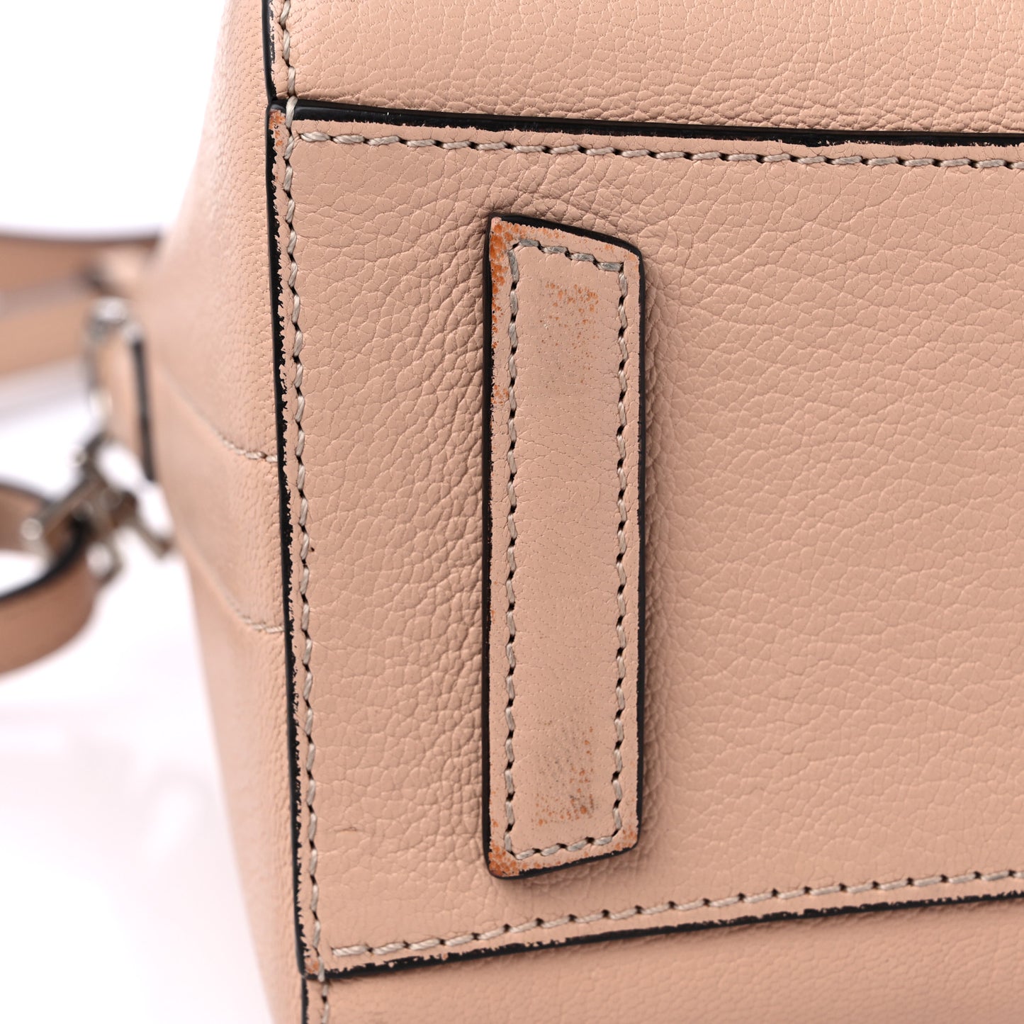 Sugar Goatskin Mini Antigona Powder