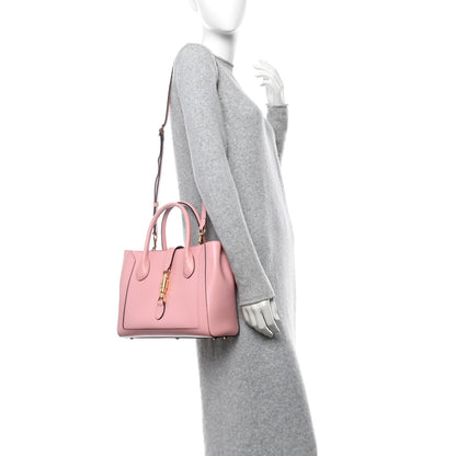 Gucci Boarded Plutone Calfskin Medium Jackie 1961 Tote Wild Rose 2 of 11
