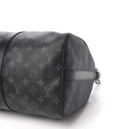Louis Vuitton Monogram Eclipse Keepall Bandouliere 45 8 of 9