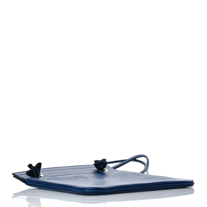 Hermes Milo Lambskin Swift Mini Aline Deep Blue 3 of 9