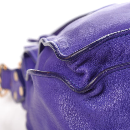Proenza Schouler Lambskin Medium PS1 Satchel Purple Rain 11 of 15