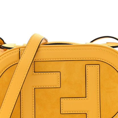 Fendi Vitello Grace Camoscio O'Lock Mini Camera Case Mimosa 8 of 10