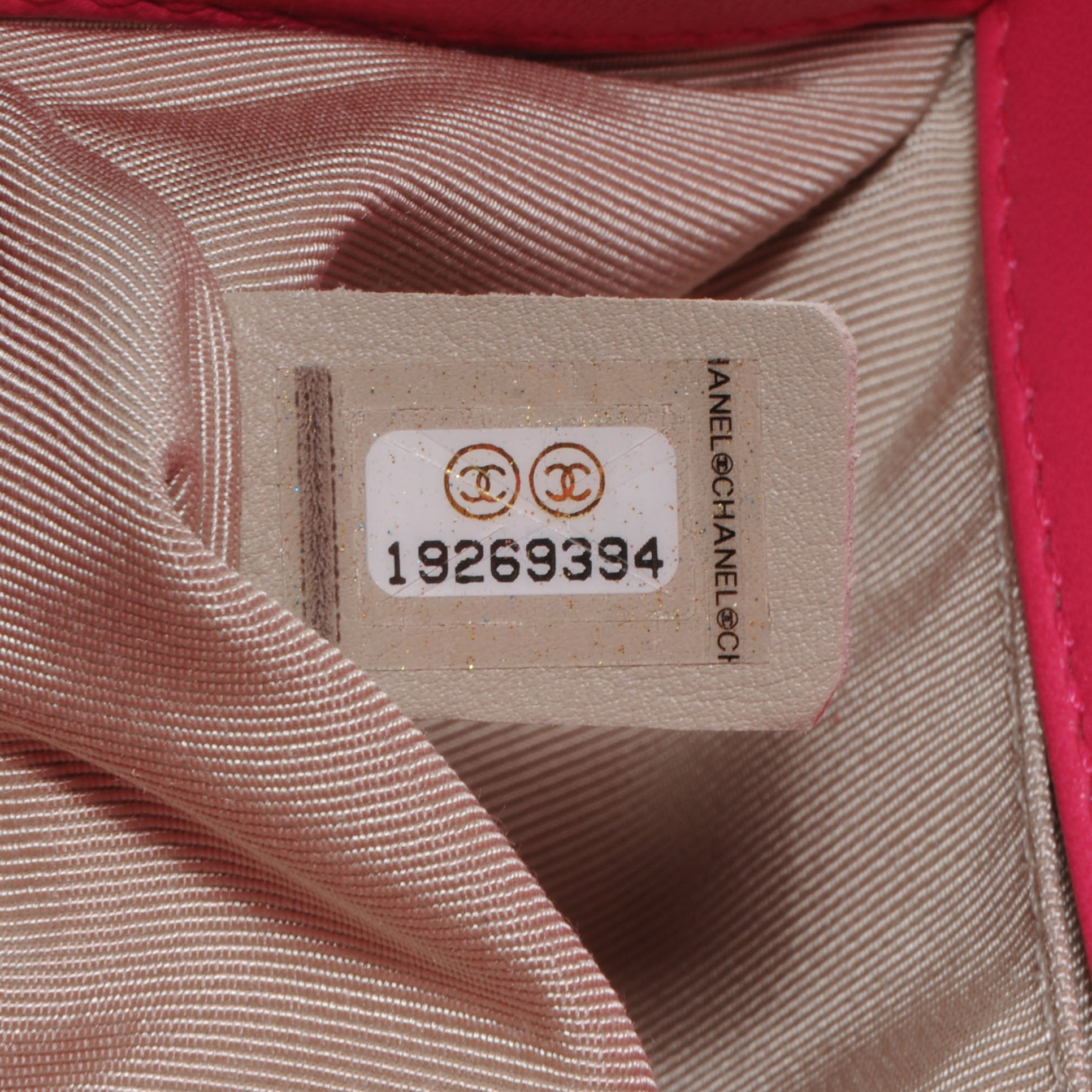 Chanel Lambskin Quilted Small Boy Flap Dark Pink 8 of 10