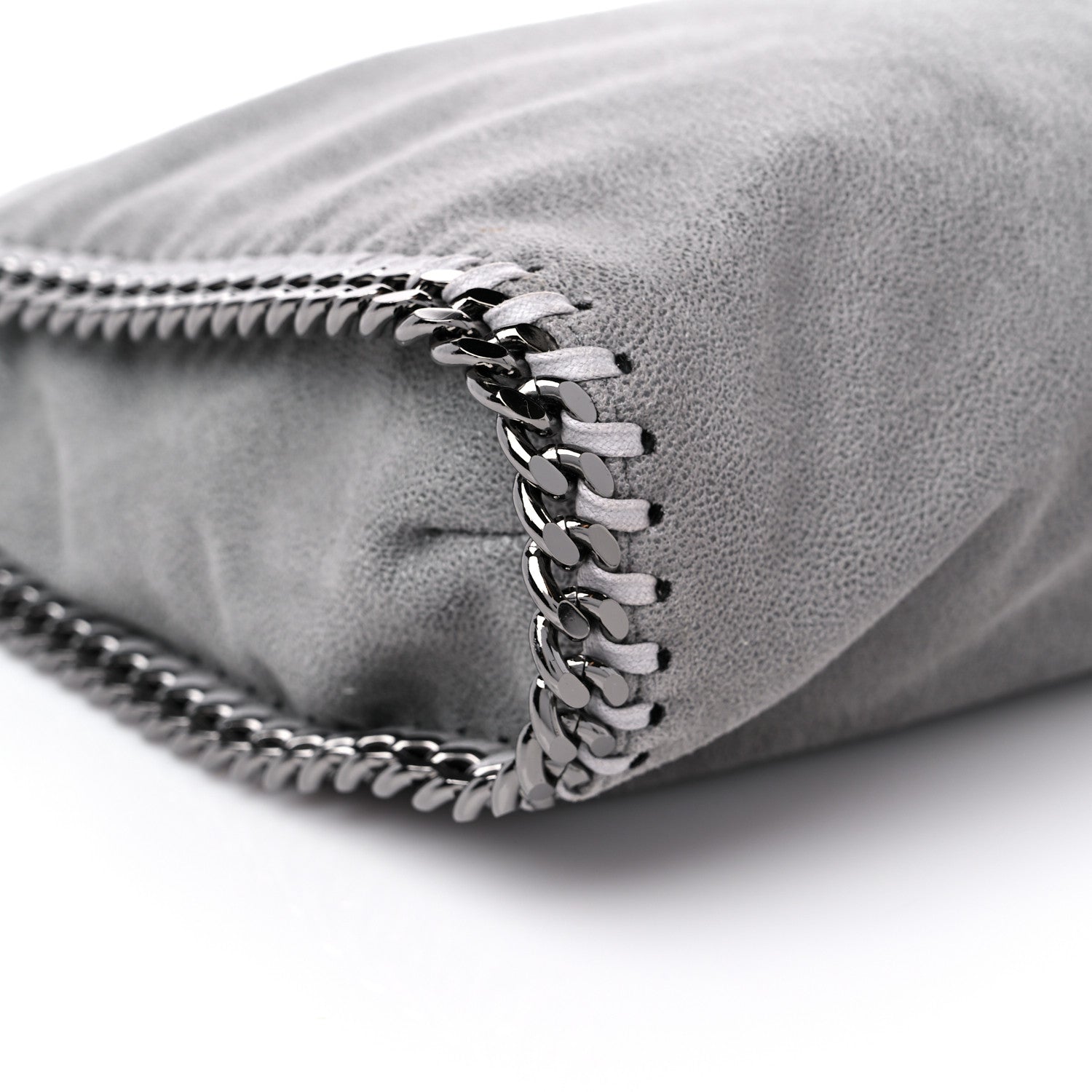 Stella McCartney Shaggy Deer Small Falabella Tote Light Grey 8 of 9
