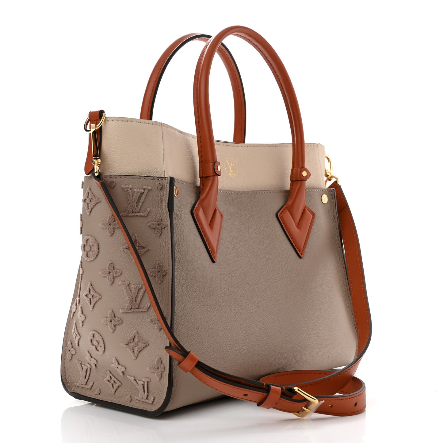 Calfskin Monogram Tufting On My Side Galet