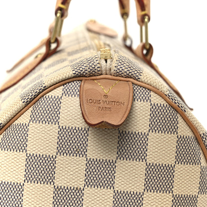 Louis Vuitton Damier Azur Speedy 30 9 of 13