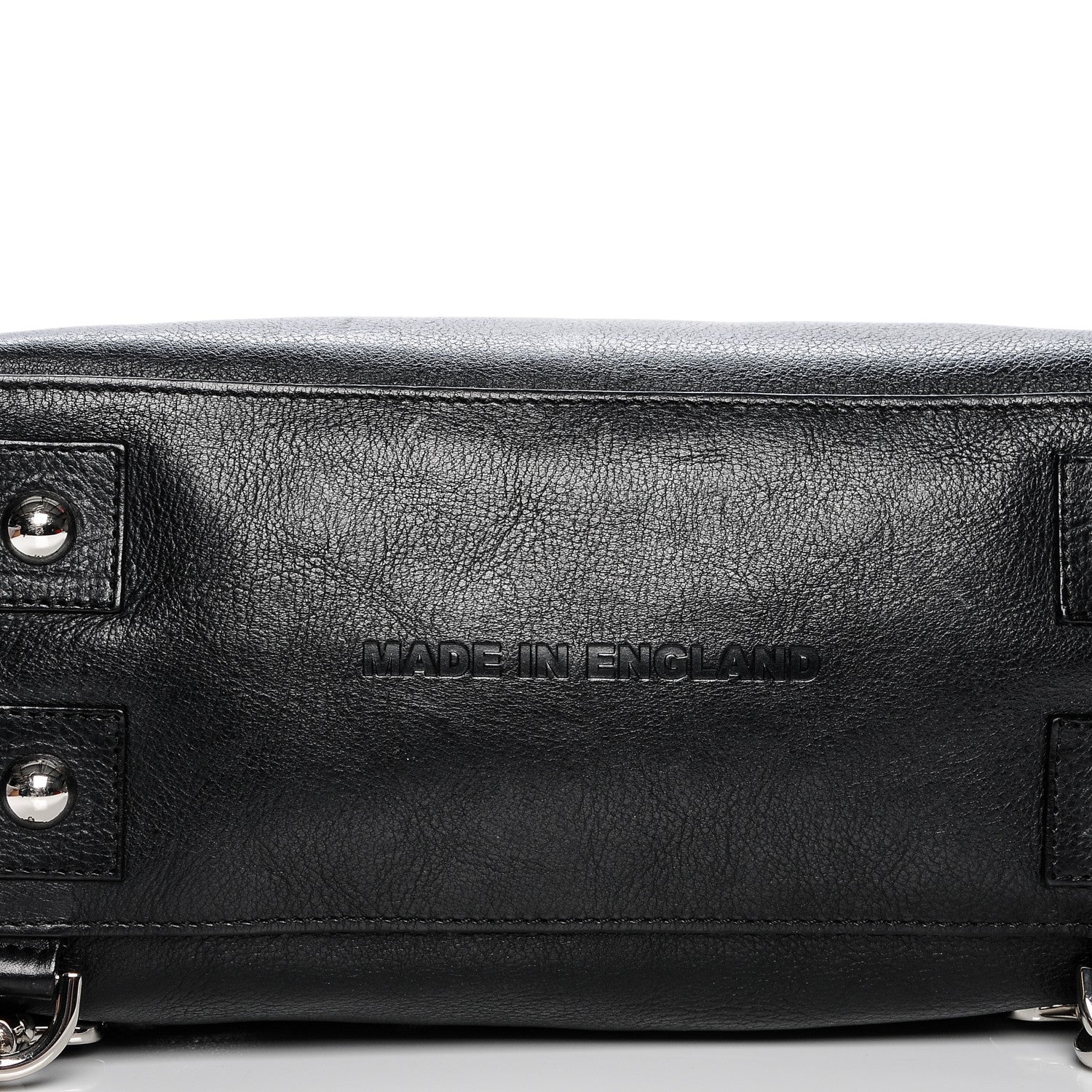 Mulberry Natural Leather Cara Delevingne Convertible Satchel Black 10 of 10