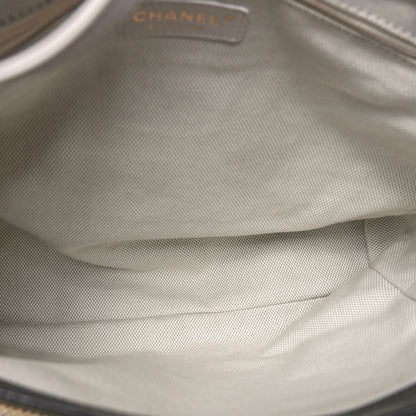 Chanel Calfskin Quilted Large Retro Chain Tote Black 6 of 10