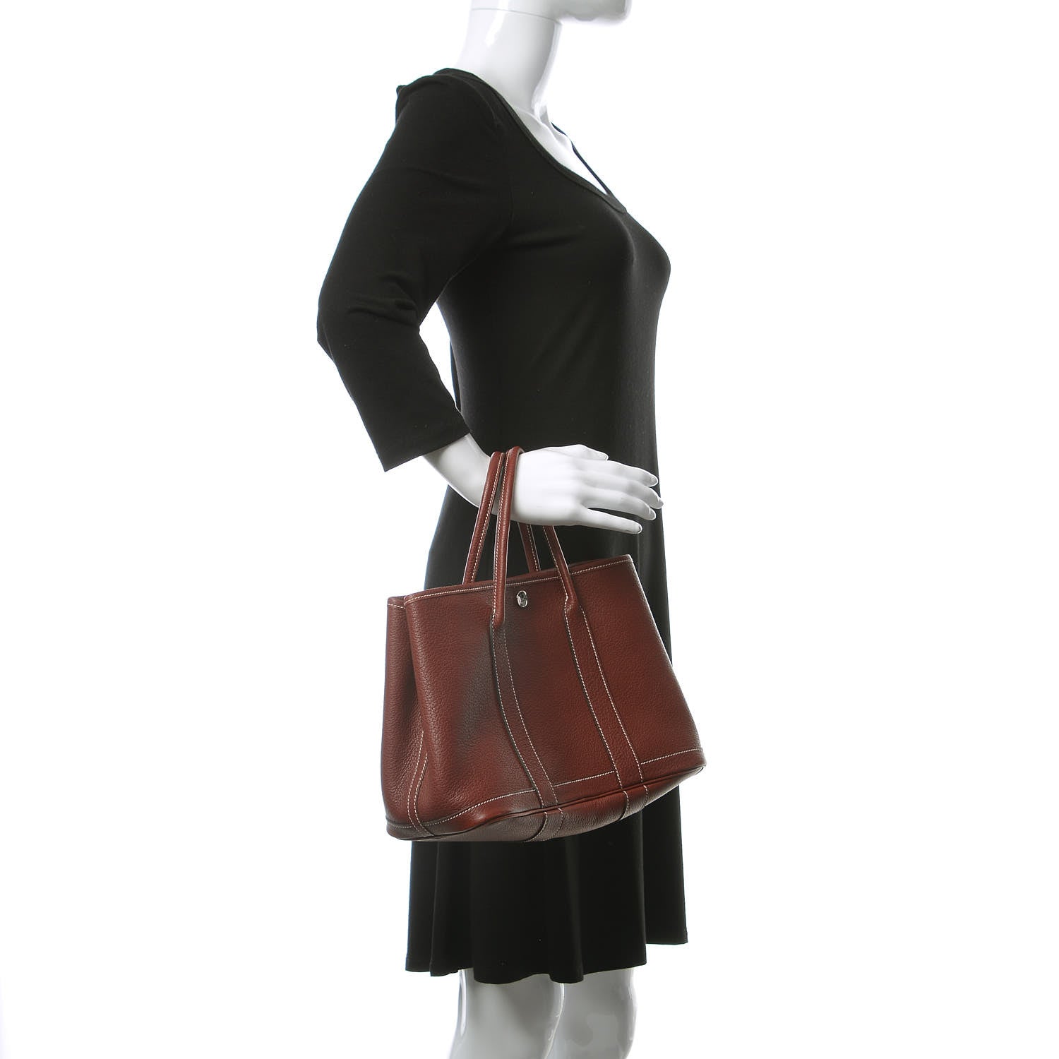 Hermes Negonda Garden Party 30 TPM Rouge H 2 of 9
