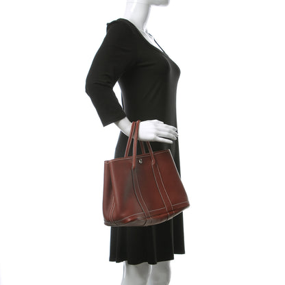 Hermes Negonda Garden Party 30 TPM Rouge H 2 of 9