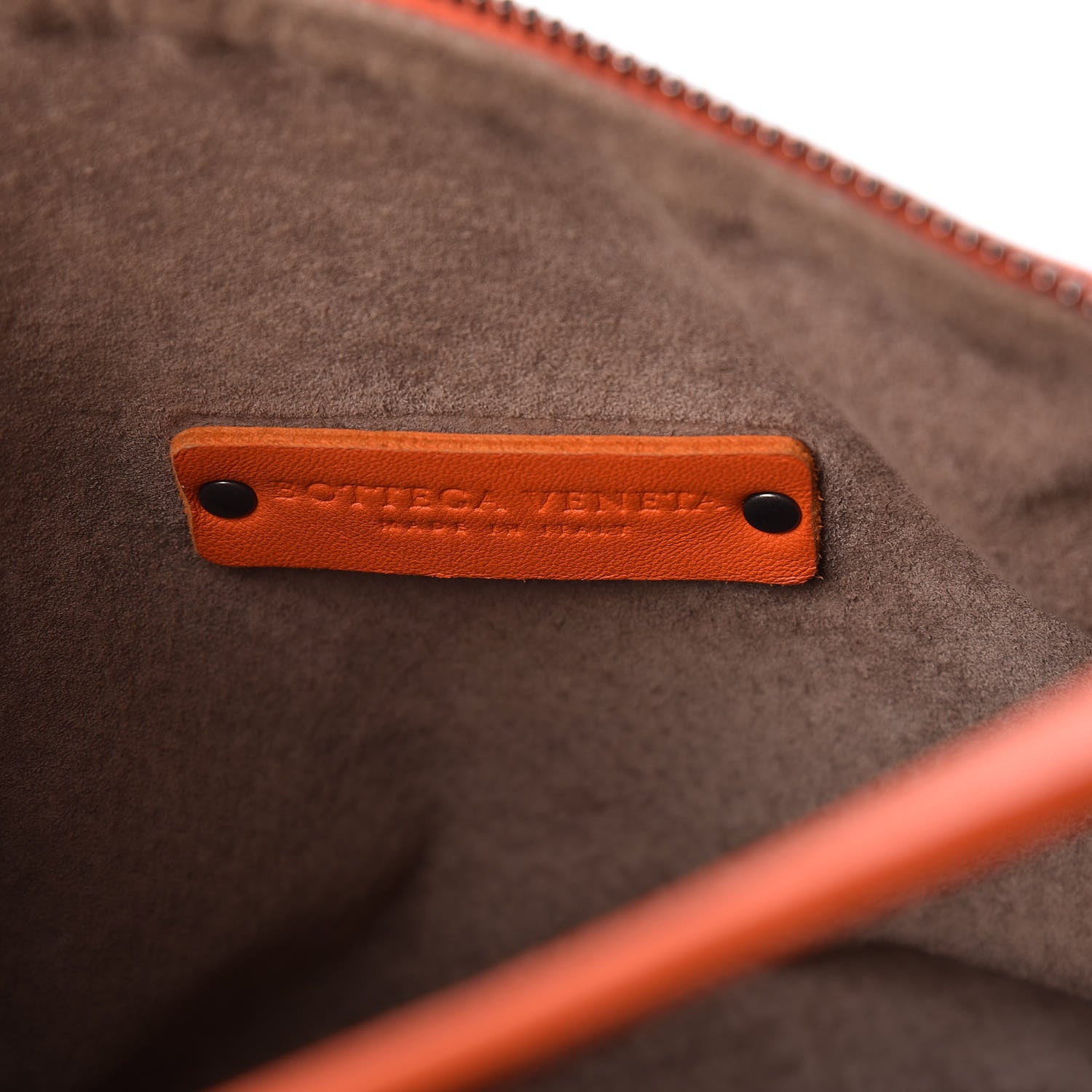 Bottega Veneta Nappa Intrecciato Small Shoulder Bag Tangerine 6 of 10