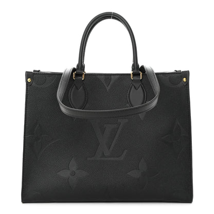 Louis Vuitton Empreinte Monogram Giant Onthego MM Black 1 of 9