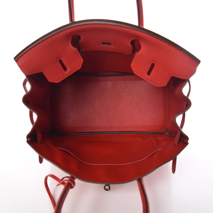 Hermes Togo Birkin 30 Rouge Casaque 7 of 19
