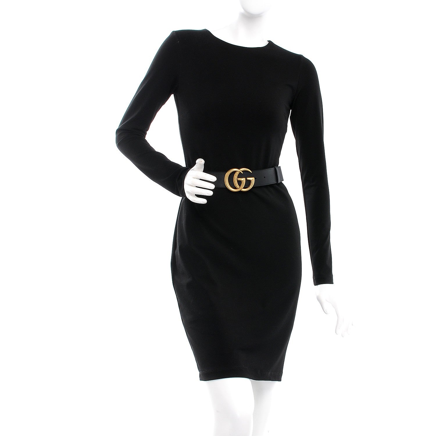 Gucci Calfskin Double G 40mm Belt 70 28 Black 2 of 5