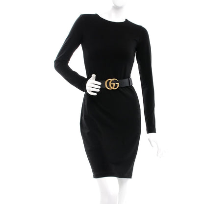 Gucci Calfskin Double G 40mm Belt 70 28 Black 2 of 5