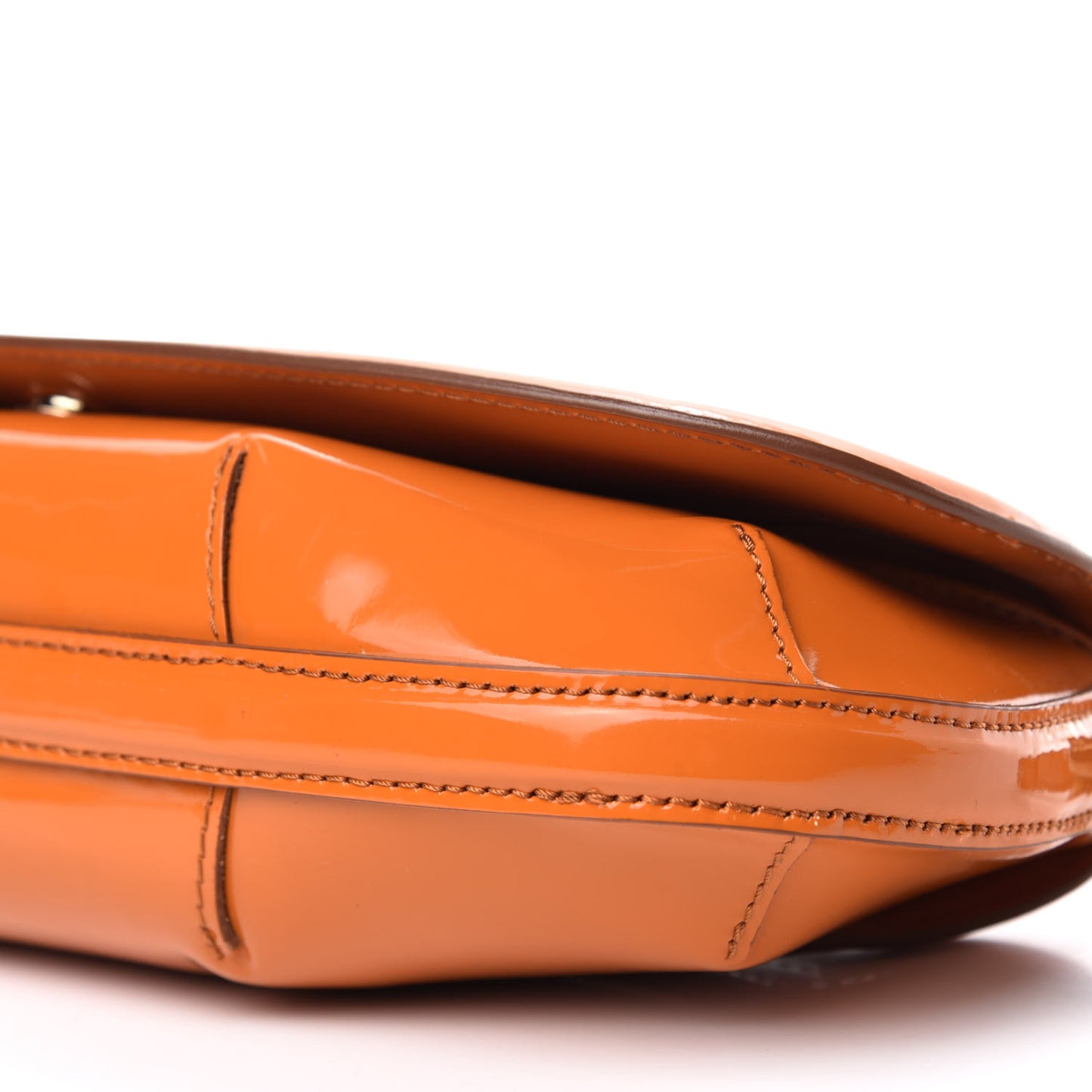 Prorsum Patent Small Lilford Shoulder Bag Orange