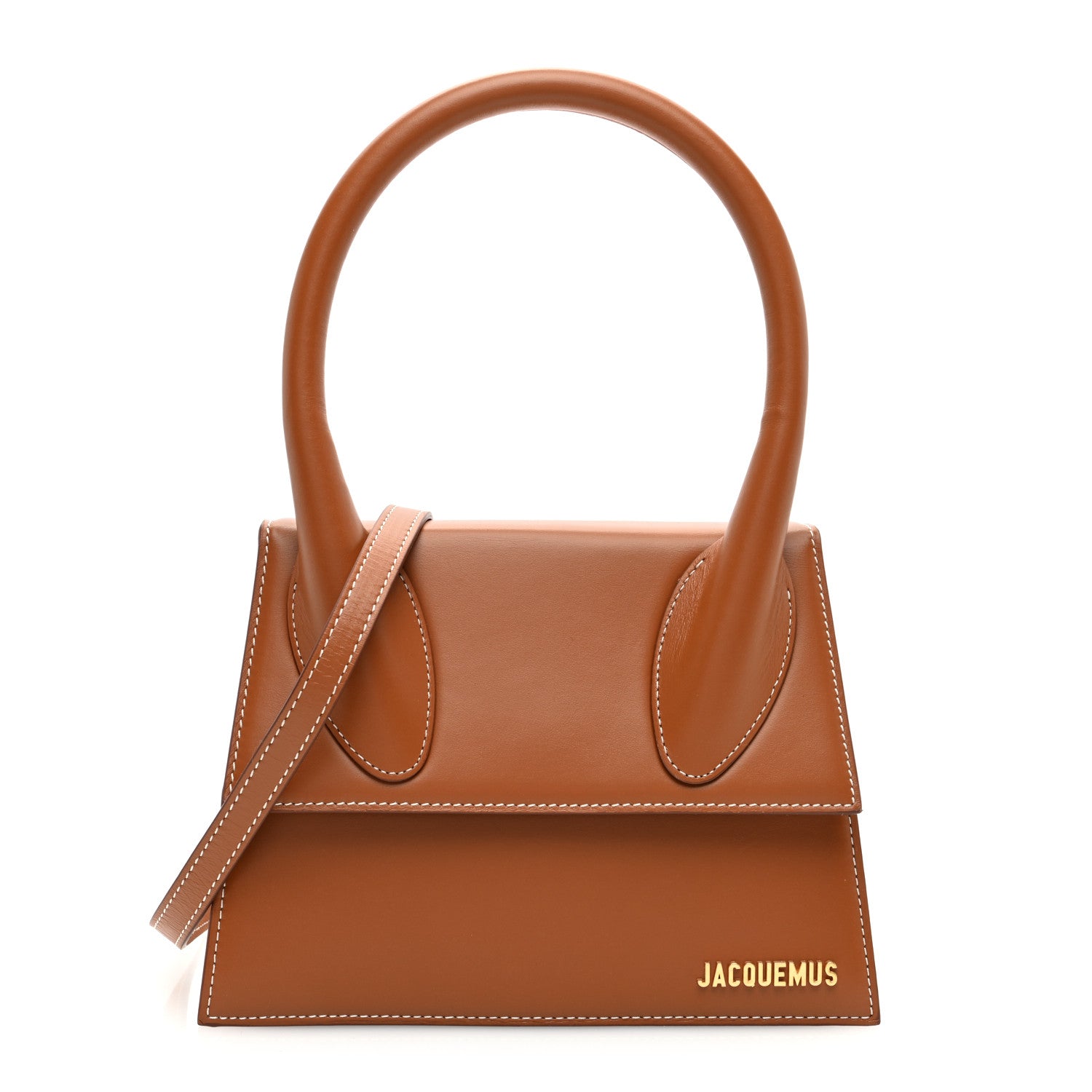 Jacquemus Smooth Calfskin Le Grand Chiquito Light Brown 1 of 9