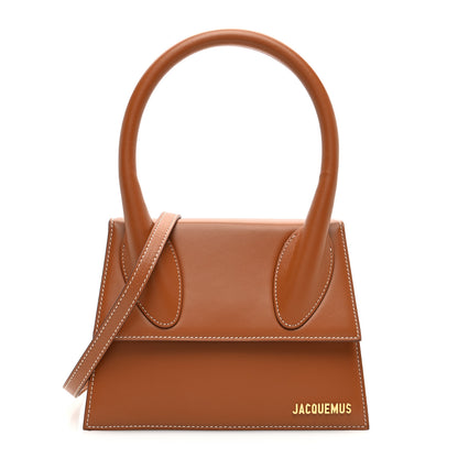 Jacquemus Smooth Calfskin Le Grand Chiquito Light Brown 1 of 9