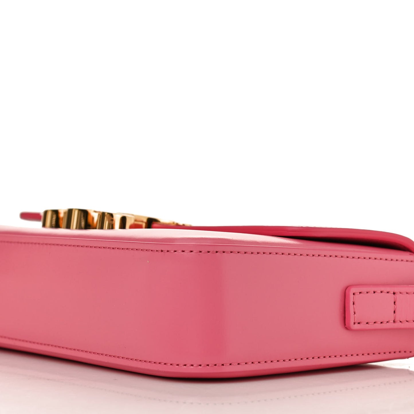 Shiny Calfskin Triomphe Flamingo
