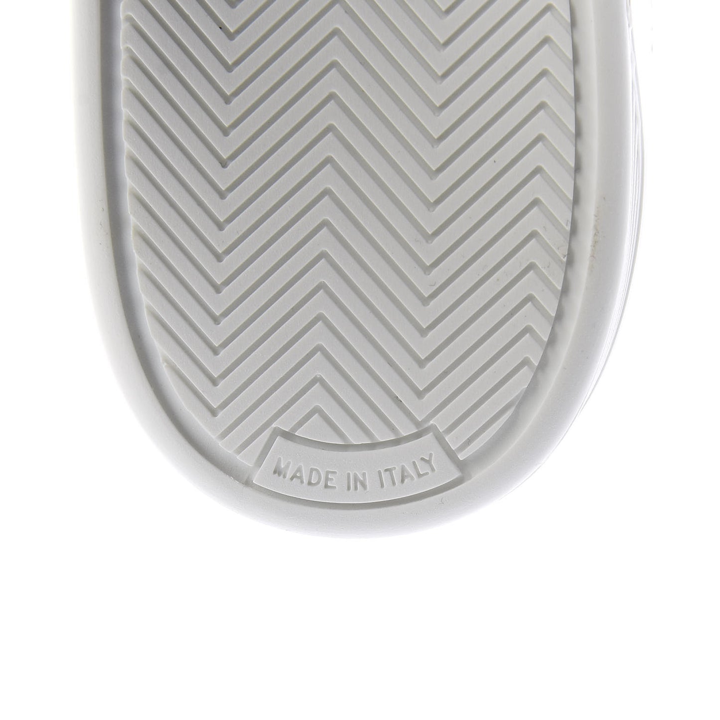 Calfskin Womens Logo Sneakers 38 White